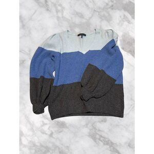 White House Black Market Stripe Sweater Size XL